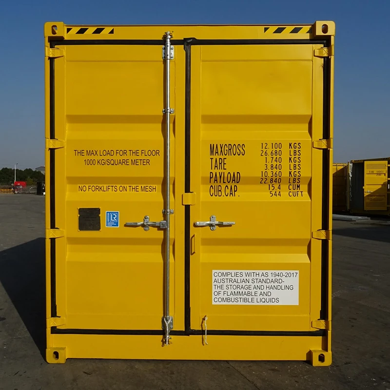 Transportcontainer för farligt gods