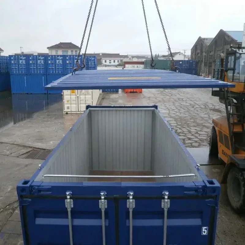 Transportcontainer med hård topp